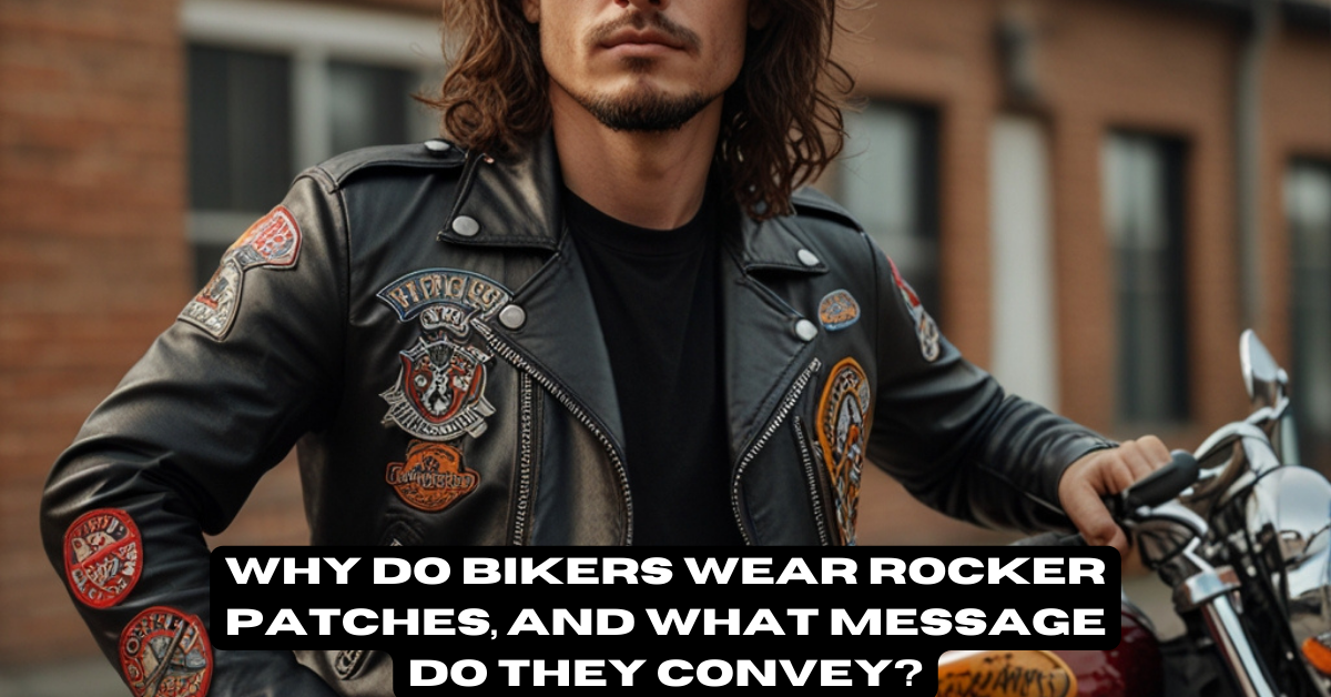 Bikers Wear Rocker Patches